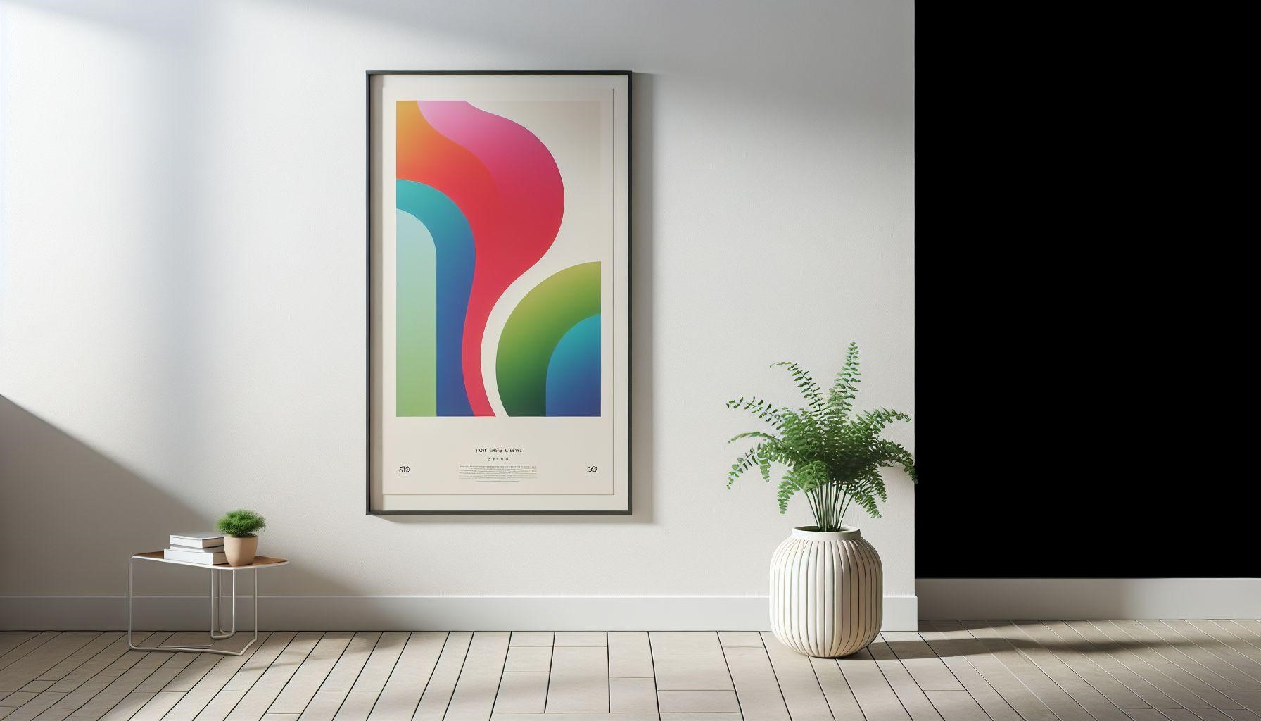 How posters redefine home decor through personal expression and artistry