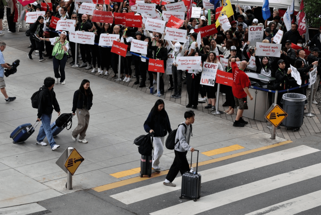 Air Canada Halts Restart of Flights After CUPE Defies Federal Return-to-Work Order