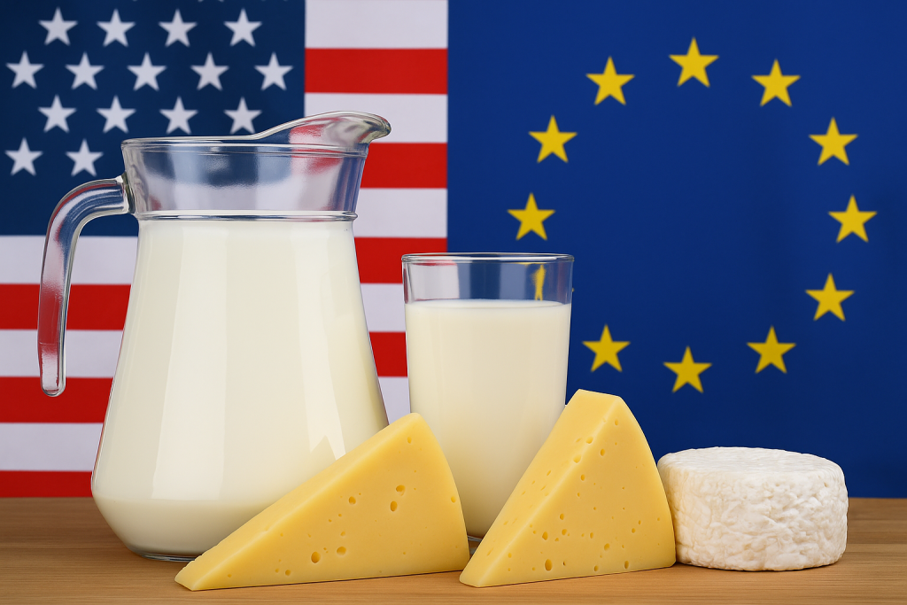 U.S. Dairy Industry Calls for Real Change in Trade Deal With Europe