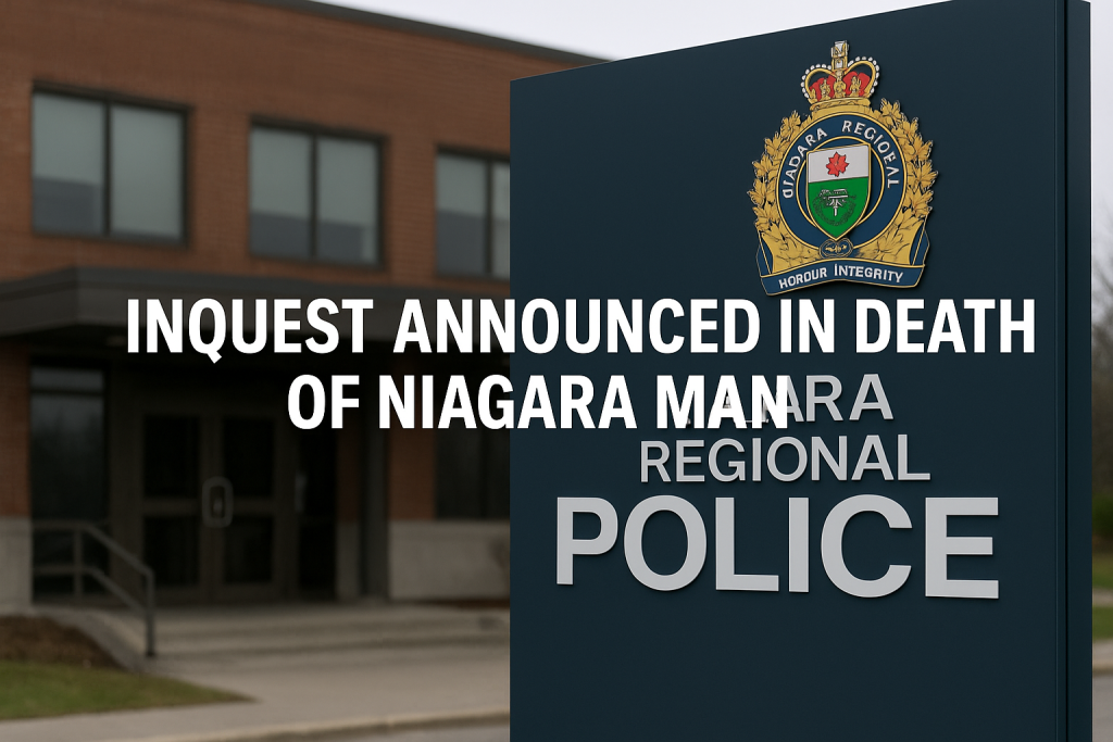 Inquest Announced into Death of 27-Year-Old Niagara Man Following Police Encounter
