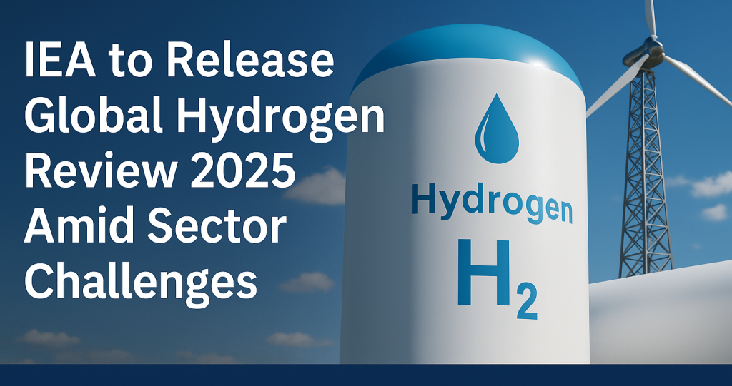 IEA to Release Global Hydrogen Review 2025 Amid Sector Challenges