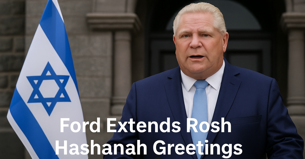 Ford Extends Rosh Hashanah Greetings, Calls for Unity Against Antisemitism