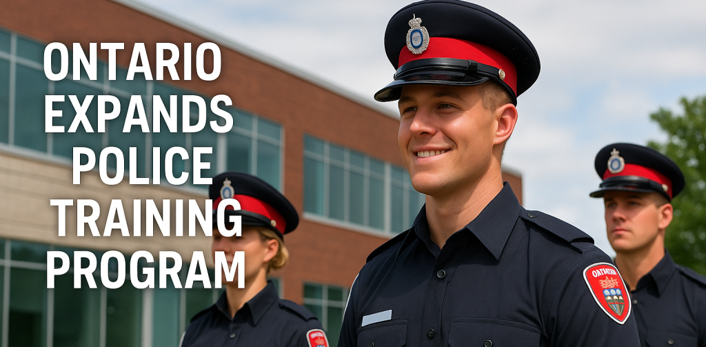 Ontario Expands Police Training Program with Temporary Cornwall Campus Ontario Expands Police Training Program with Temporary Cornwall Campus