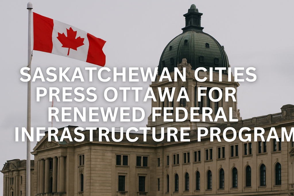 Saskatchewan Cities Press Ottawa for Renewed Federal Infrastructure Program