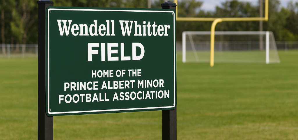 Prince Albert Football Field Renamed in Honour of Community Builder Wendell Whitter