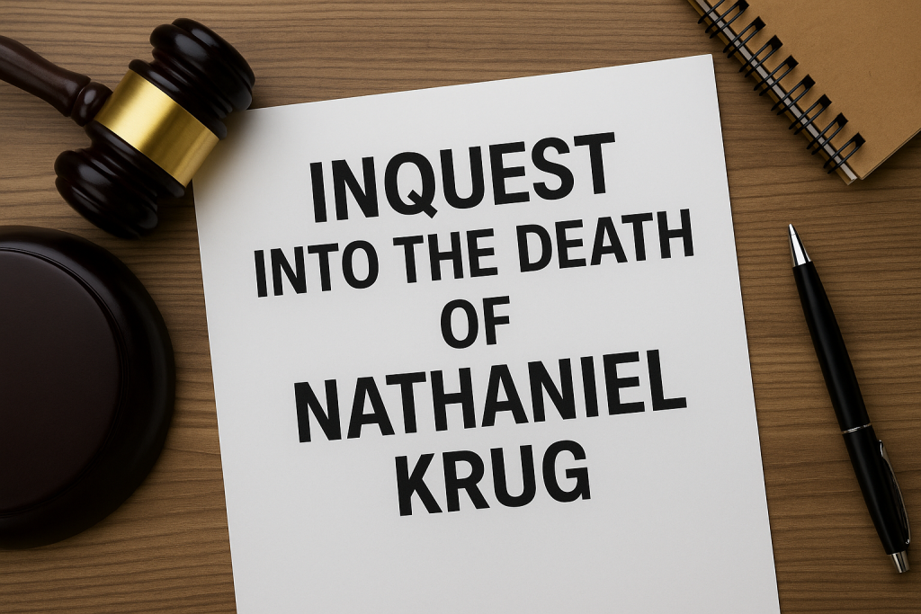 Ontario Schedules Inquest into Death of 21-Year-Old Nathaniel Krug