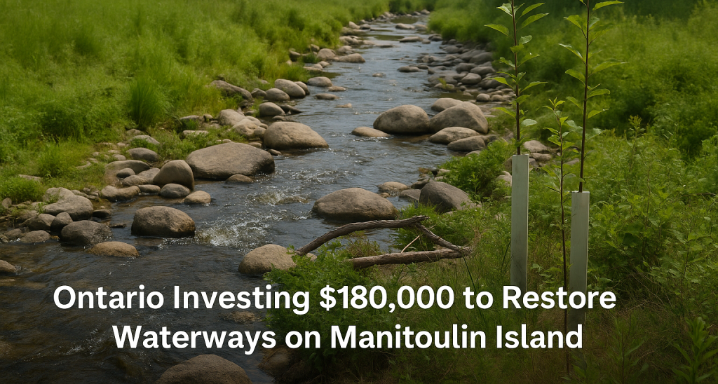 Ontario Invests 0,000 to Restore Waterways on Manitoulin Island