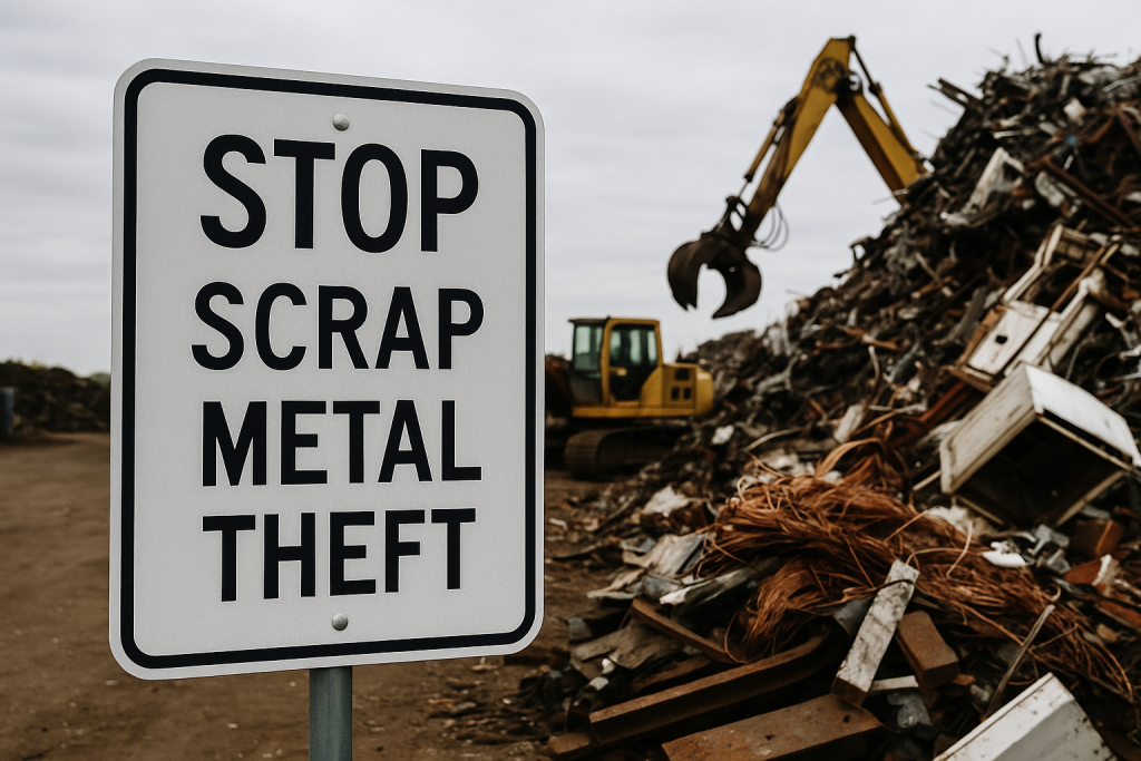 Brantford Calls for Province-Wide Crackdown on Scrap Metal Theft and Bail Reform