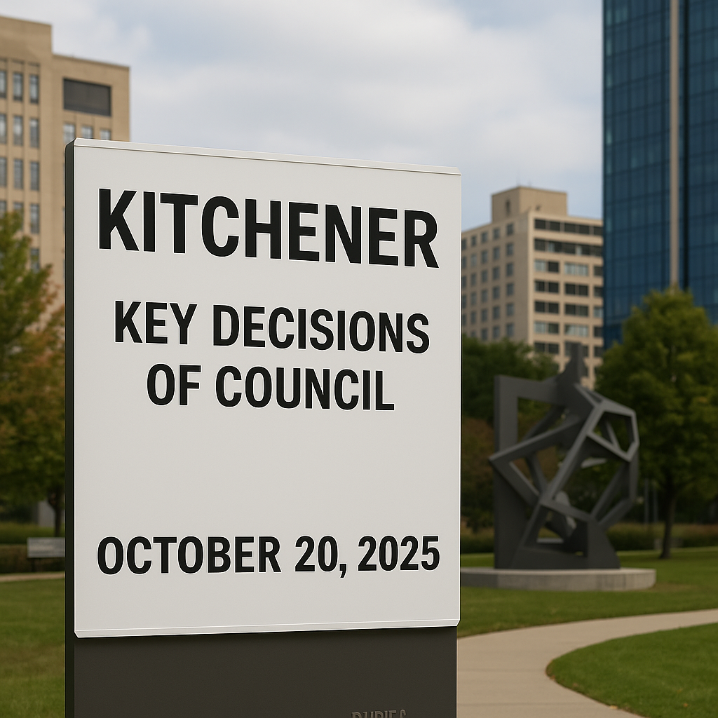 Kitchener Council backs new public art, utility rate rise, and equity grant reforms Kitchener Council backs new public art, utility rate rise, and equity grant reforms