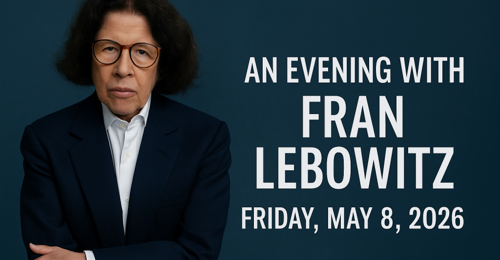 Fran Lebowitz Returns to Toronto for Exclusive Roy Thomson Hall Engagement