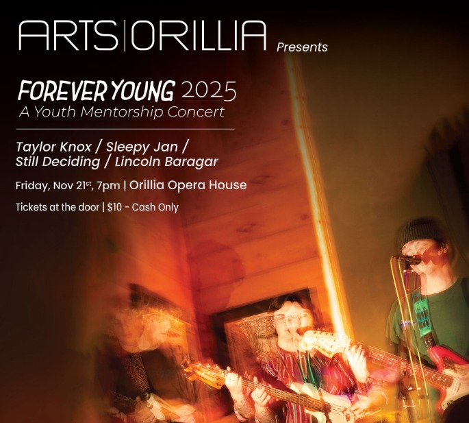 Arts Orillia and Orillia Opera House Bring Back ‘Forever Young’ Youth Mentorship Concert Arts Orillia and Orillia Opera House Bring Back ‘Forever Young’ Youth Mentorship Concert