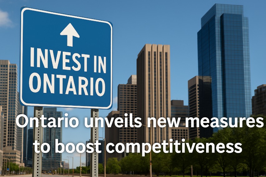 Ontario Unveils New Legislation to Strengthen Competitiveness and Cut Red Tape Ontario Unveils New Legislation to Strengthen Competitiveness and Cut Red Tape