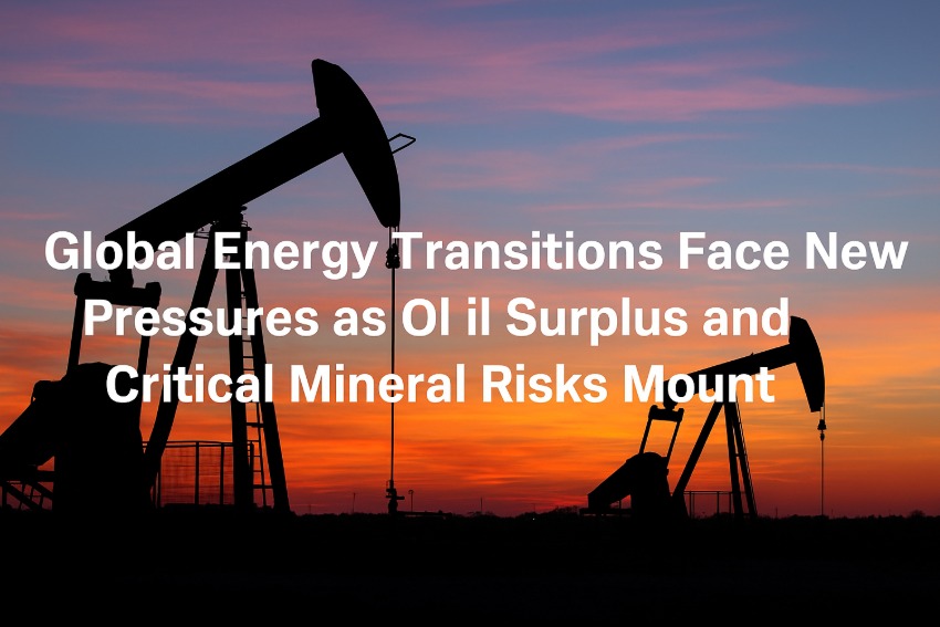 Global Energy Transitions Face New Pressures as Oil Surplus and Critical Mineral Risks Mount Global Energy Transitions Face New Pressures as Oil Surplus and Critical Mineral Risks Mount