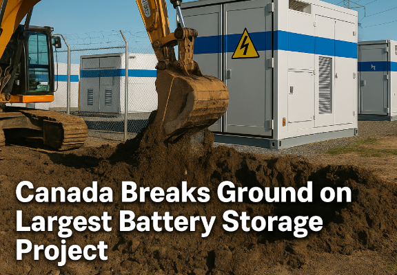 Ontario Breaks Ground on Canada’s Largest Battery Storage Project to Support Growing Electricity Demand Ontario Breaks Ground on Canada’s Largest Battery Storage Project to Support Growing Electricity Demand