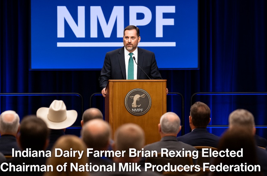 Indiana Dairy Farmer Brian Rexing Elected Chairman of National Milk Producers Federation Indiana Dairy Farmer Brian Rexing Elected Chairman of National Milk Producers Federation