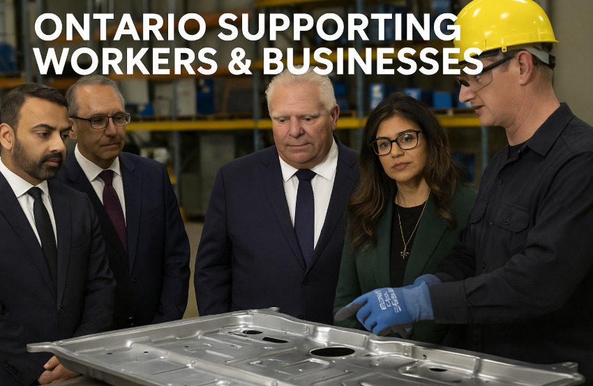 Ontario commits .5M to support tariff-impacted industries, safeguard jobs and strengthen supply chains Ontario commits .5M to support tariff-impacted industries, safeguard jobs and strengthen supply chains