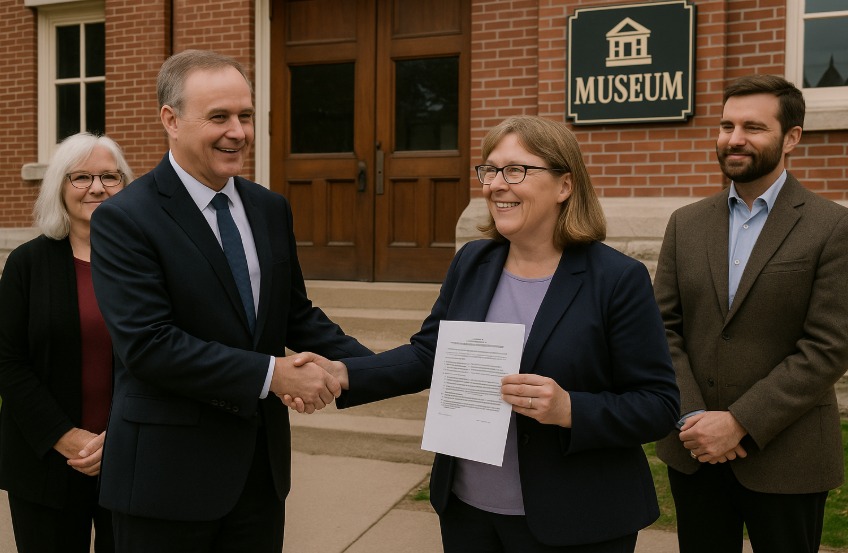 Prince Albert signs new 10-year agreement to strengthen support for city museums and heritage preservation Prince Albert signs new 10-year agreement to strengthen support for city museums and heritage preservation