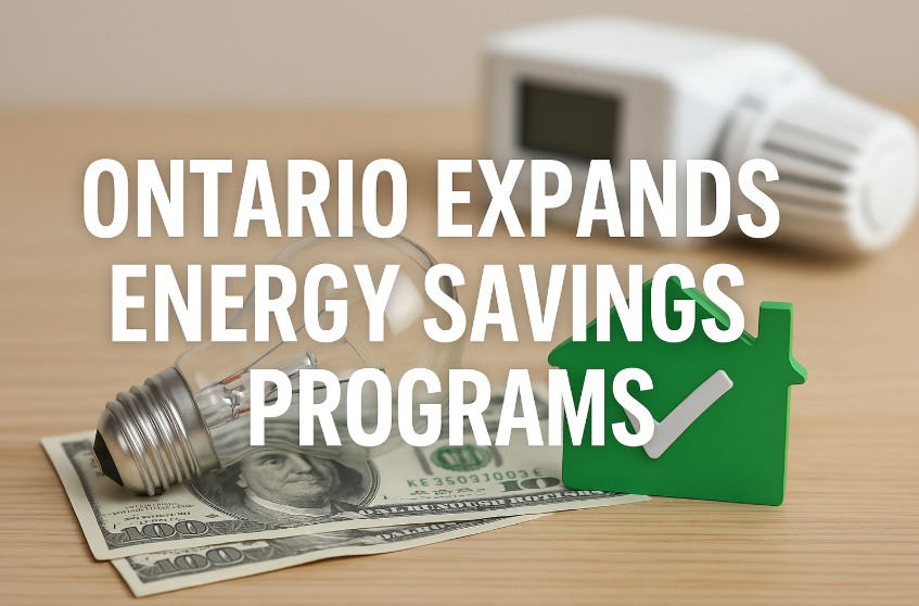 Ontario expands energy savings programs in bid to cut costs and strengthen long-term grid reliability Ontario expands energy savings programs in bid to cut costs and strengthen long-term grid reliability