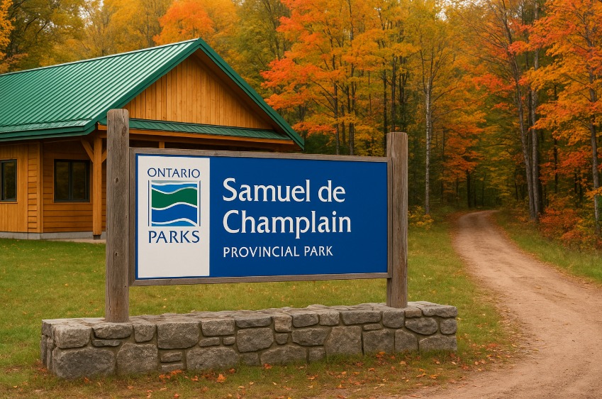 Ontario commits .75M to rebuild storm-damaged Samuel de Champlain Provincial Park, expand year-round tourism Ontario commits .75M to rebuild storm-damaged Samuel de Champlain Provincial Park, expand year-round tourism