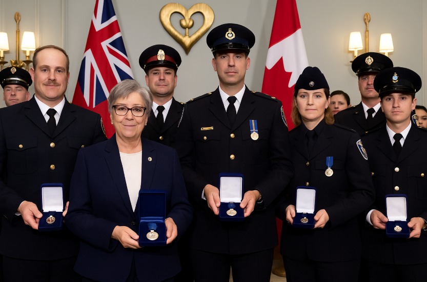 Ontario Honours First Responders With Province’s Highest Bravery Medals Ontario Honours First Responders With Province’s Highest Bravery Medals