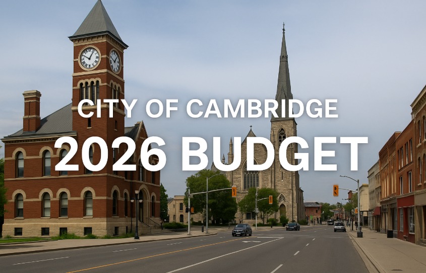 Cambridge Council Approves 2026 Budget with 2.44% Property Tax Increase Cambridge Council Approves 2026 Budget with 2.44% Property Tax Increase