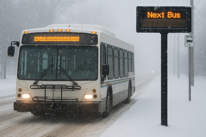Weather Disruptions Force Transit Adjustments in Prince Albert Weather Disruptions Force Transit Adjustments in Prince Albert
