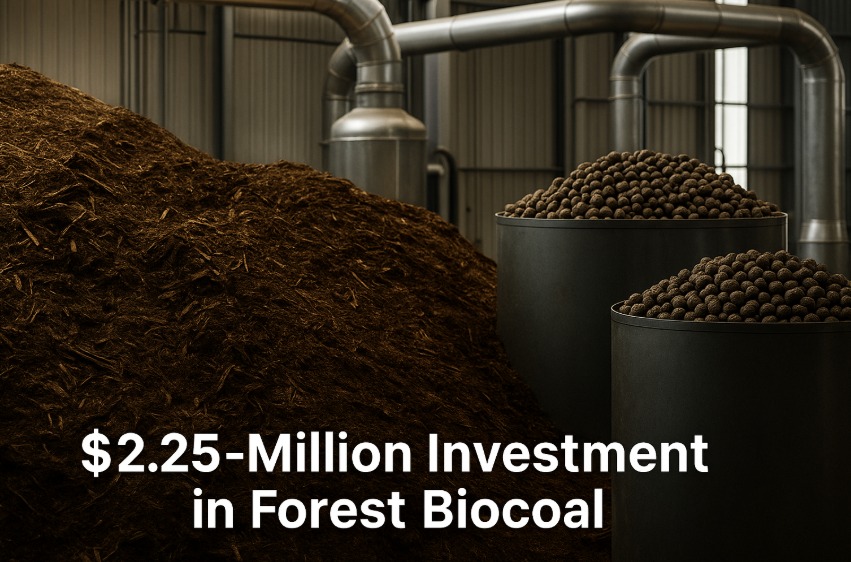 Ontario Backs Forest Biocoal with .25-Million Investment to Expand Low-Carbon Fuel Market Ontario Backs Forest Biocoal with .25-Million Investment to Expand Low-Carbon Fuel Market