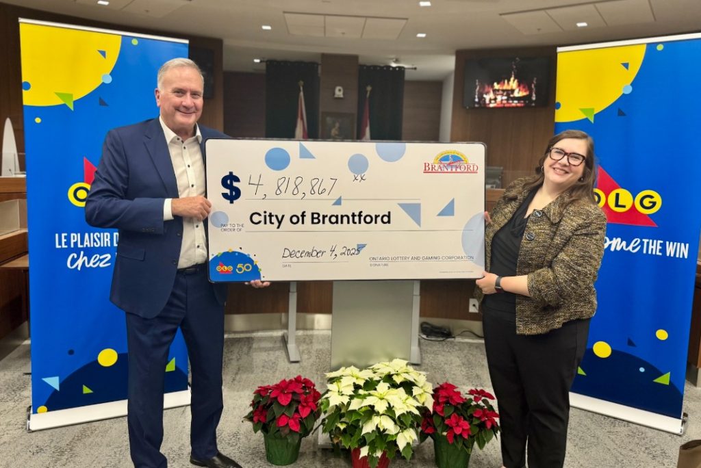 City of Brantford Highlights Long-Term Impact of OLG Revenues on Local Community City of Brantford Highlights Long-Term Impact of OLG Revenues on Local Community