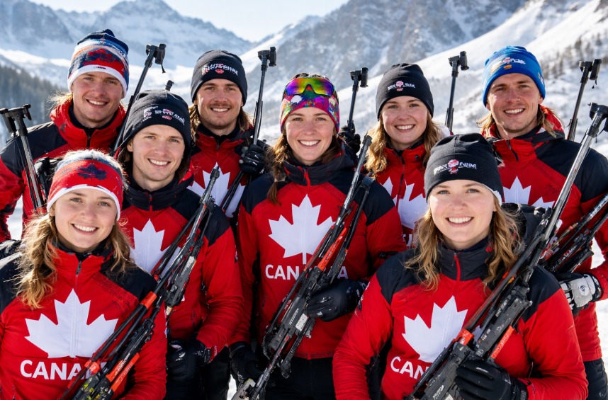 Canada Names Eight Biathletes for Milano Cortina 2026 as Team Targets Breakthrough Olympic Performances Canada Names Eight Biathletes for Milano Cortina 2026 as Team Targets Breakthrough Olympic Performances
