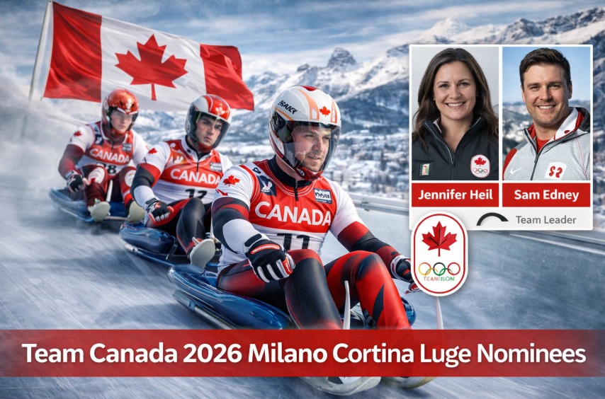 Media invited to virtual availability as Team Canada names Milano Cortina 2026 luge nominees Media invited to virtual availability as Team Canada names Milano Cortina 2026 luge nominees