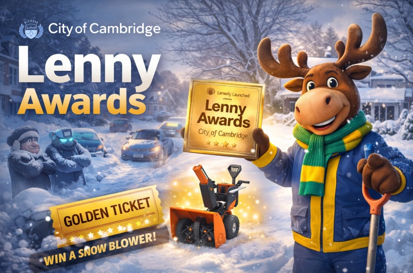 City of Cambridge launches “Lenny Awards” to spotlight winter positivity after viral “digital villains” campaign City of Cambridge launches “Lenny Awards” to spotlight winter positivity after viral “digital villains” campaign