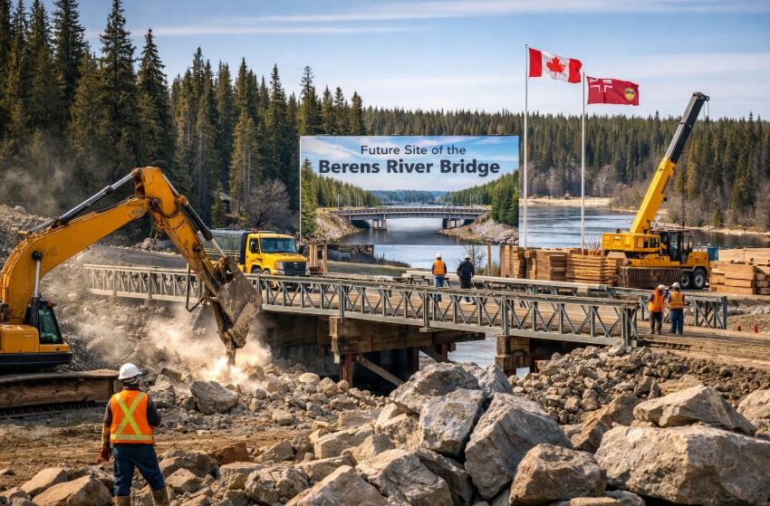 Ontario breaks ground on Berens River Bridge to deliver year-round access for Pikangikum First Nation Ontario breaks ground on Berens River Bridge to deliver year-round access for Pikangikum First Nation