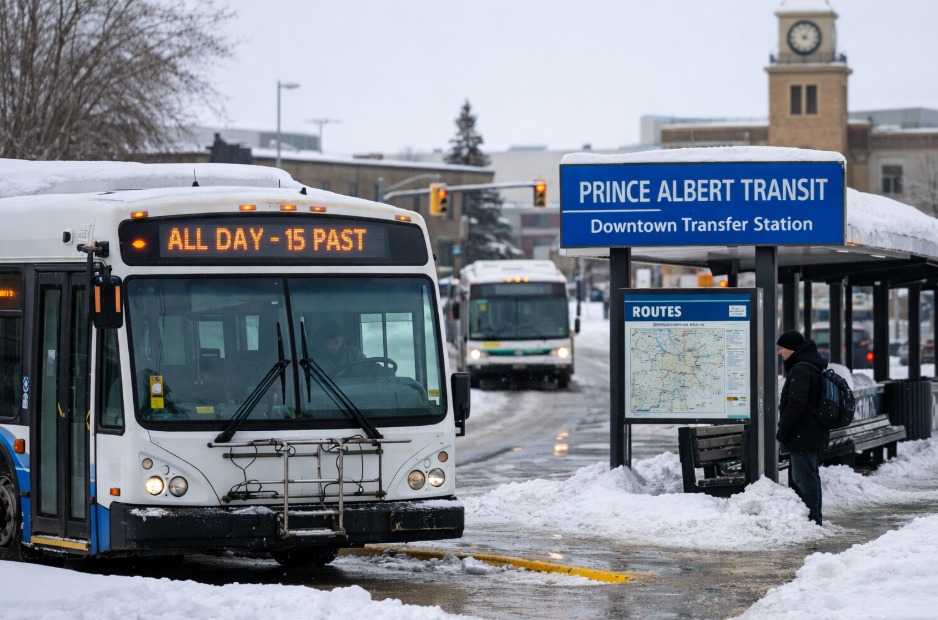 Prince Albert Transit Resumes Full Bus Service After Snowfall Disruption Prince Albert Transit Resumes Full Bus Service After Snowfall Disruption