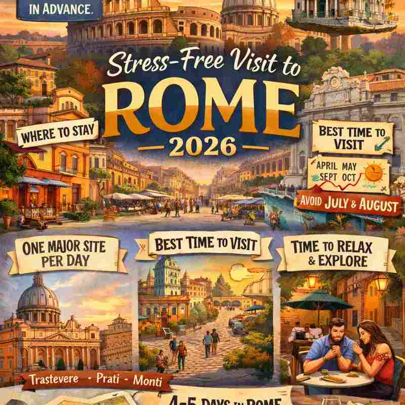 How to Plan a Stress-Free Visit to Rome in 2026 How to Plan a Stress-Free Visit to Rome in 2026