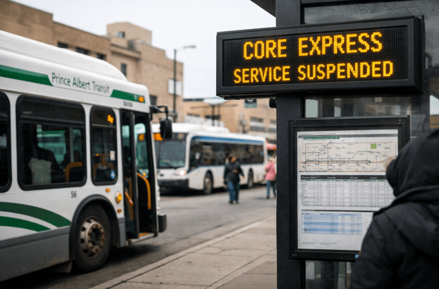 Prince Albert Transit Announces Service Update for April 6, 2026 Prince Albert Transit Announces Service Update for April 6, 2026
