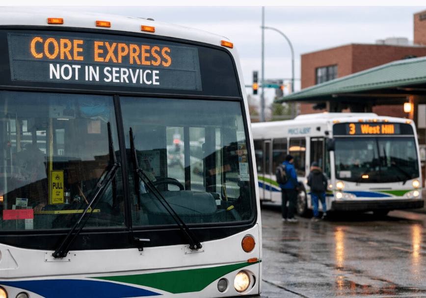 Prince Albert Transit Suspends Core Express Service for April 7 While Other Bus Routes Continue as Scheduled Prince Albert Transit Suspends Core Express Service for April 7 While Other Bus Routes Continue as Scheduled