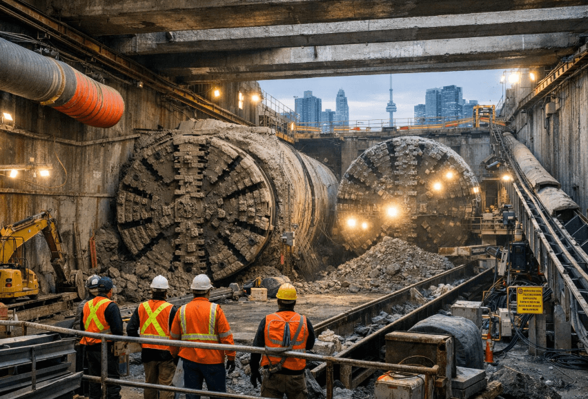 Ontario Launches Tunnelling for Ontario Line, Marking Major Transit Milestone Ontario Launches Tunnelling for Ontario Line, Marking Major Transit Milestone