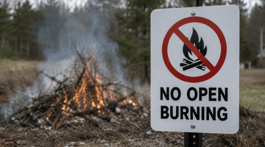 Open Burning Ban Takes Effect Across Strathcona Regional District Amid Elevated Fire Risk