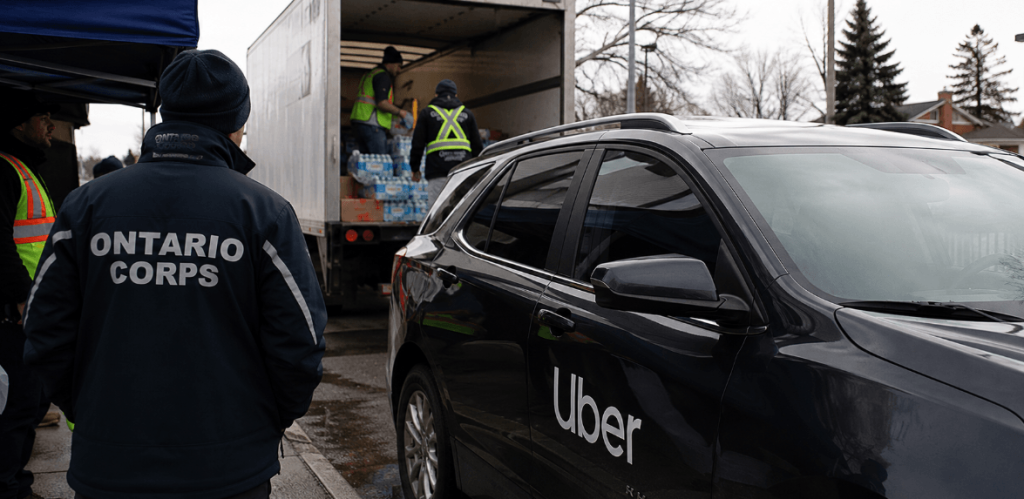 Ontario Expands Emergency Response Network with Uber Canada Partnership