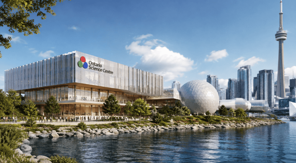 Ontario Breaks Ground on New Science Centre at Ontario Place Ontario Breaks Ground on New Science Centre at Ontario Place