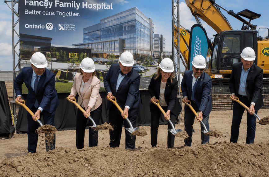 Ontario Breaks Ground on New Fancsy Family Hospital in Windsor, Expanding Access to Health Care Across Windsor-Essex Ontario Breaks Ground on New Fancsy Family Hospital in Windsor, Expanding Access to Health Care Across Windsor-Essex