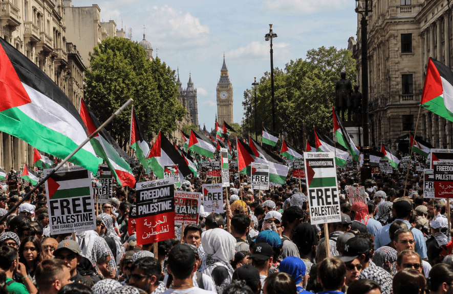Tens of Thousands Expected at London March Pressuring New Prime Minister Andy Burnham on Gaza Policy Tens of Thousands Expected at London March Pressuring New Prime Minister Andy Burnham on Gaza Policy