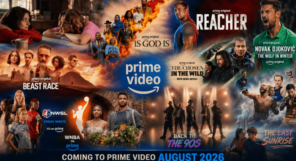 Prime Video Unveils August 2026 Lineup Featuring ‘Reacher’ Season 4, New Canadian Drama ‘Sterling Point’ and Live Sports