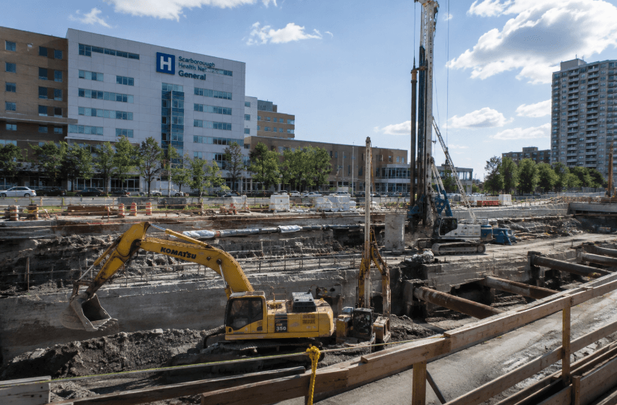 Major Construction Begins on Scarborough Subway Extension Station at Lawrence and McCowan Major Construction Begins on Scarborough Subway Extension Station at Lawrence and McCowan