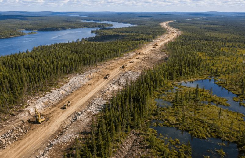 Ontario and Marten Falls First Nation Break Ground on Key Ring of Fire Access Road Ontario and Marten Falls First Nation Break Ground on Key Ring of Fire Access Road