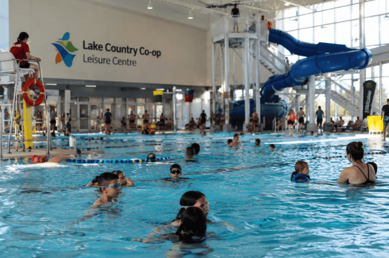 Lake Country Co-op Leisure Centre Marks First Anniversary With Swim in Prince Albert Lake Country Co-op Leisure Centre Marks First Anniversary With Swim in Prince Albert