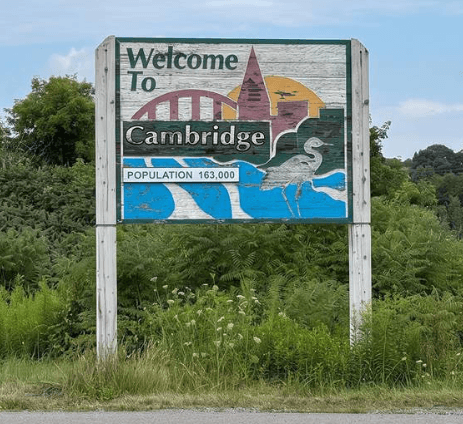 Cambridge Seeks Resident Input as City Prepares New Gateway Signs Cambridge Seeks Resident Input as City Prepares New Gateway Signs