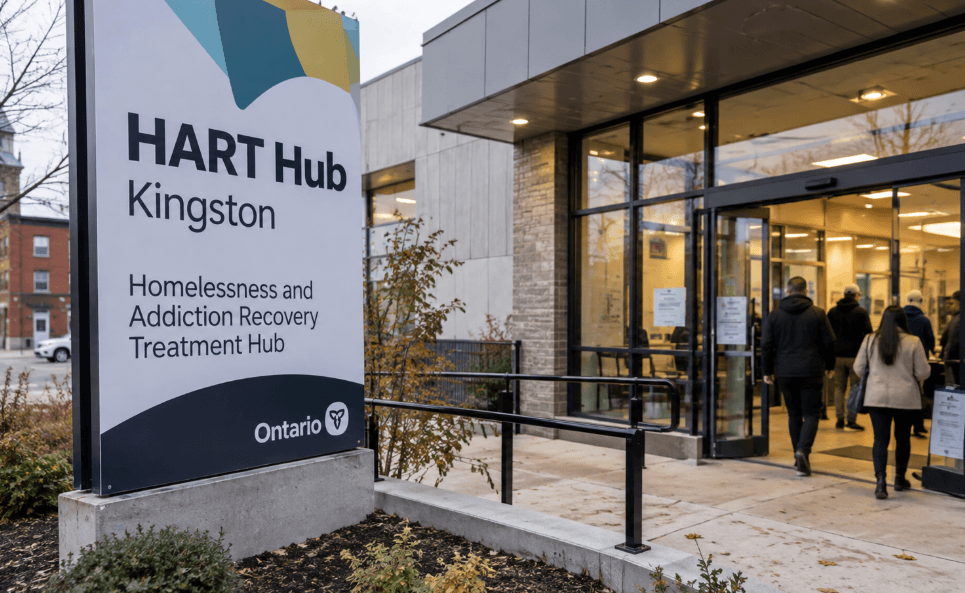 Ontario Opens Kingston HART Hub as Province Completes 29-Site Addiction Treatment Network Ontario Opens Kingston HART Hub as Province Completes 29-Site Addiction Treatment Network