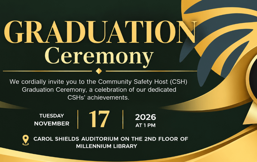 Winnipeg Community Safety Host Initiative to Graduate Three Cohorts as Program Expands Winnipeg Community Safety Host Initiative to Graduate Three Cohorts as Program Expands